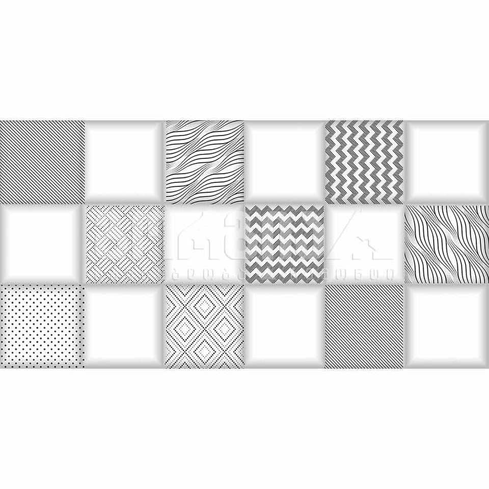 დეკორი Beren Mosaico White 30*60