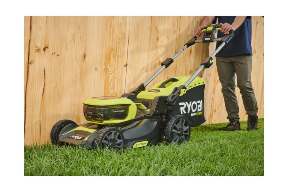 გაზონის საკრეჭი აკუმულატორის Ryobi RY36LMX46A-150