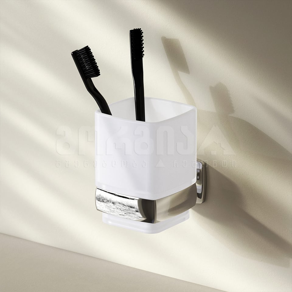 კბილის ჯაგრისის ჩასადები ჭიქა A9034300 Gem