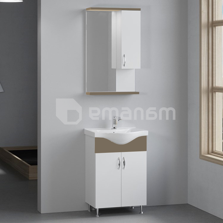 კარადა სარკით Denko Trend 55 Ash Grey