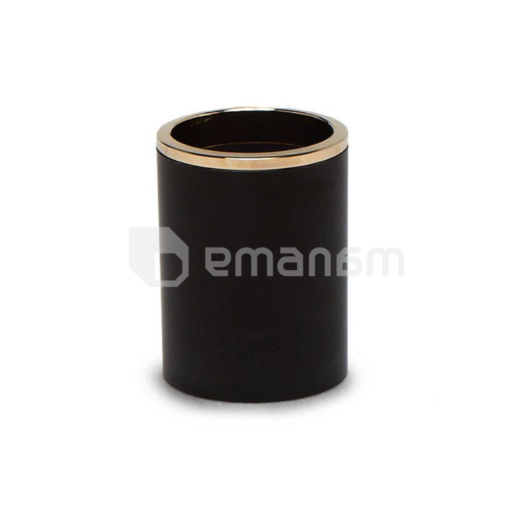 კბილის ჯაგრისების ჭიქა Primanova Lenox Black-Gold