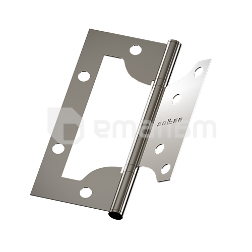 ანჯამა 4" Soller მონტაჟის გარეშე, გადასაკრავი ქრომი