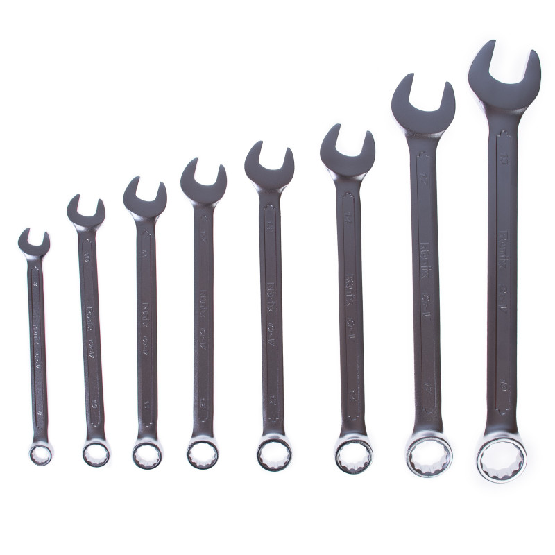 კომბინირებული ქანჩის გასაღებების ნაკრები Ronix RH-2101 8 ცალი