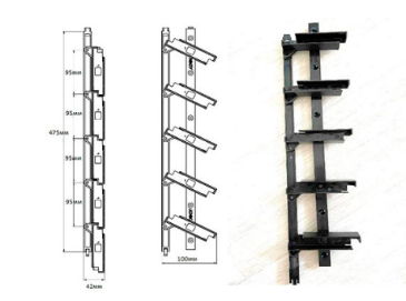 მოძრვი  სამონტაჯო  ნაკრები  ჯალუზებისტვის (485 სმ)