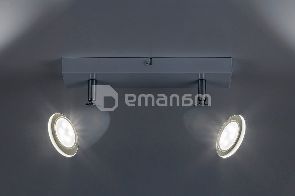 სპოტი Rabalux Perico 2 GU10 h150 L260 თეთრი