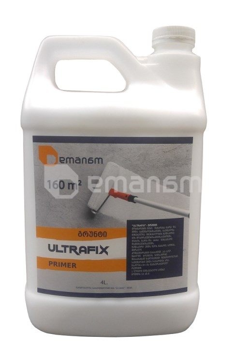 გრუნტი Ultrafix კონცენტრატი 4 ლ