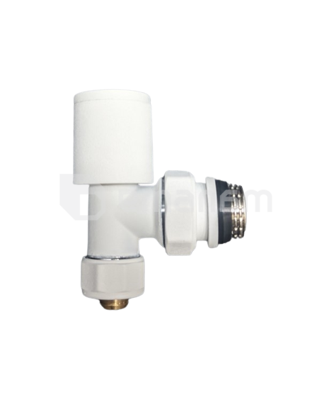 დეკორატიული ვენტილი Florad white 16 მმ