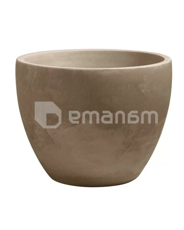 ქოთანი პლასტმასის EDA Plastiques BAC PALMEA ROND ROULETTES DIAM 70 x 55სმ 98ლ