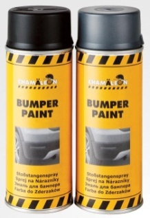Chamaleon ბამპერის საღებავი შავი 0.4L spray