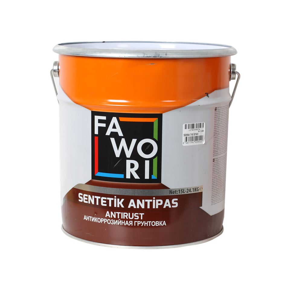 2.5 ლ თეთრი ანტიკოროზიული საღებავი FAW.SYN. ANTIPASS KIRLY BEYAZ 0.75LT