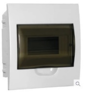 ყუთი ЩРВ-П-8 მოდულური შიდა. პლასტიკი IP41 GENERICA