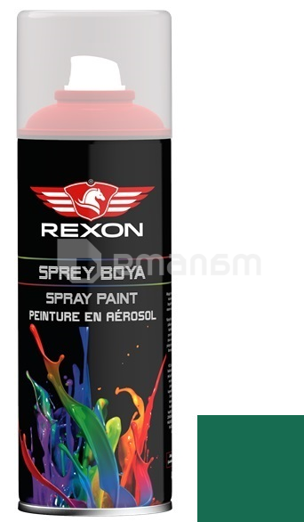 საღებავი სპრეი Rexon მწვანე RAL-6016 400 მლ