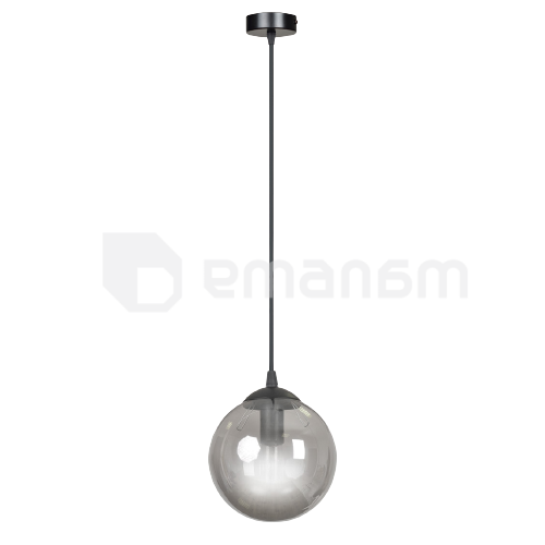 საკიდი EMIBIG Cosmo 1 E14 1x MAX 40W შავი გრაფიტი