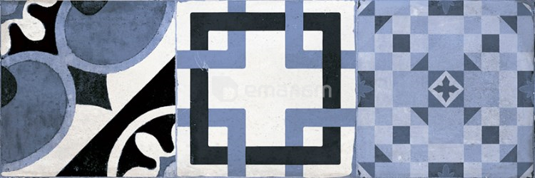 კაფელი Super Ceramica Hydra Decor Azul 200x600 მმ