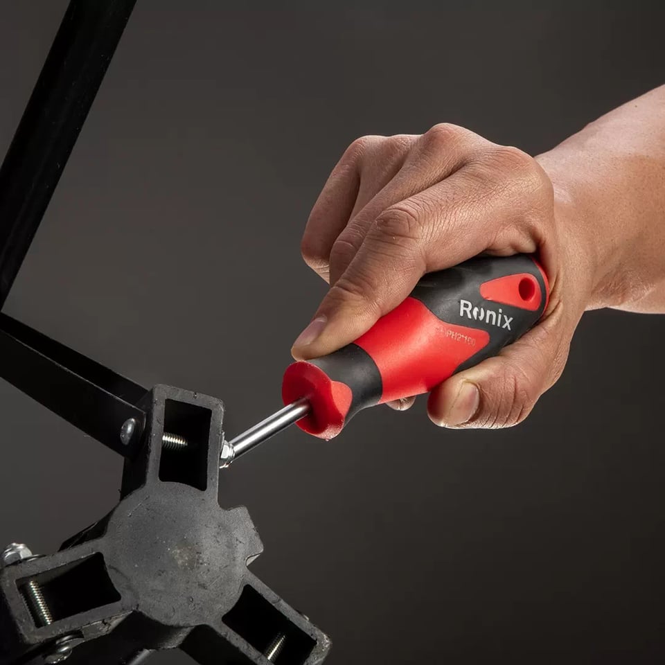ბრტყელი სახრახნისი Ronix RH-2756, 5×125მმ