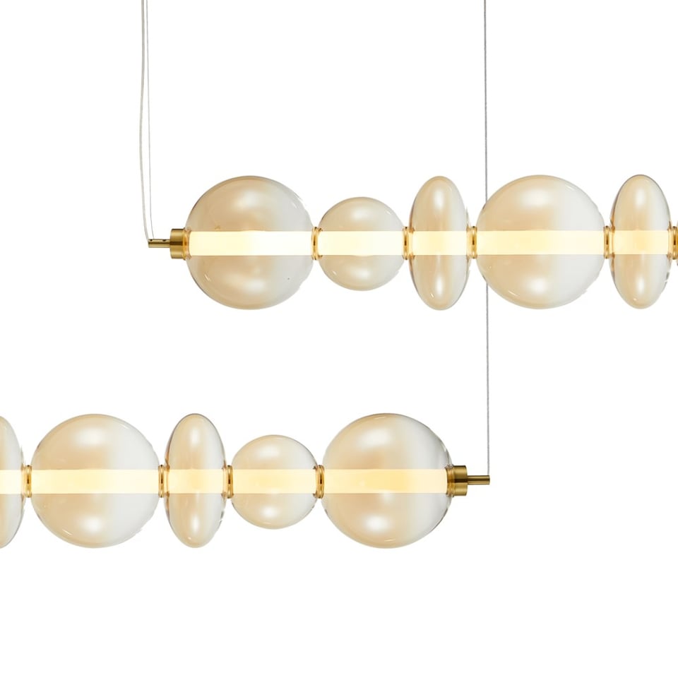 საკიდი Milagro ML0349 DAPHNE LED 40W 3000K ქარვა
