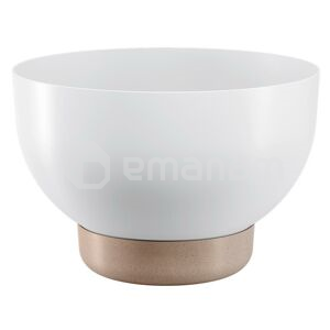 საყვავილე ქოთანი სადგამით FORM PLASTIC Bowl Satina Eco 30  თეთრი