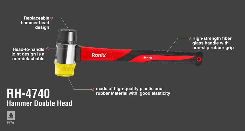 სამონტაჟო ჩაქუჩი Ronix Rh-4740