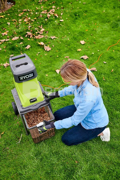 დასაქუცმაცებელი ბაღის დანით Ryobi RSH2545B 2500W