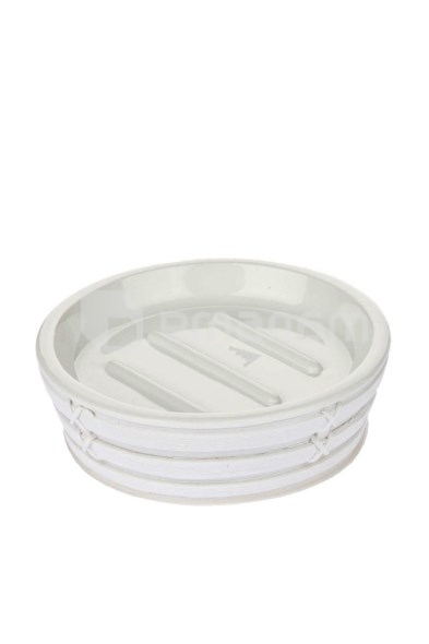 სასაპნე Primanova PALM SOAP DISH WHITE