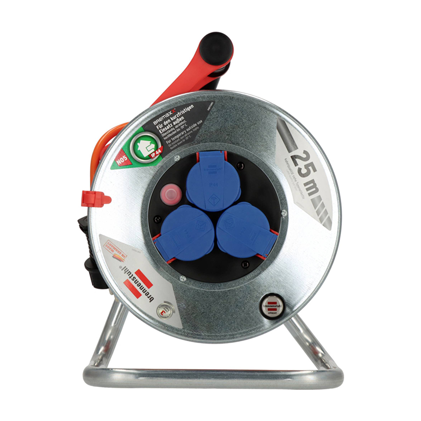 კოჭა Brennenstuhl 3х25მ 3х1.5მმ² ნარინჯისფერი IP44 Garant