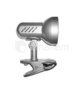 მაგიდის სანათი მოკლე Lamkur 1хE14 40W ვერცხლი