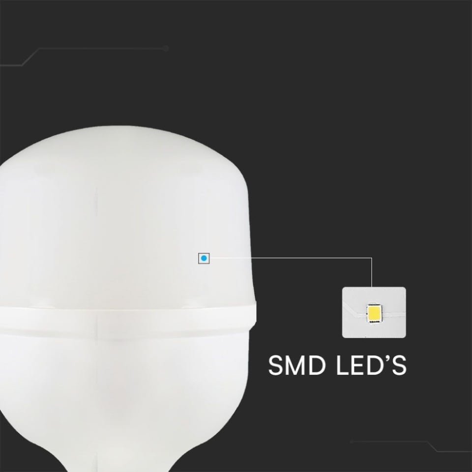 ნათურა LED V-TAC 23571 T100 E27 30W 6500K