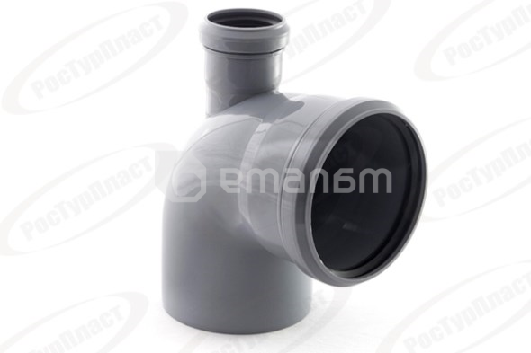 მუხლი უნივერსალური ROSTURPLAST 110/50 87°(ფრონტ-წინა)