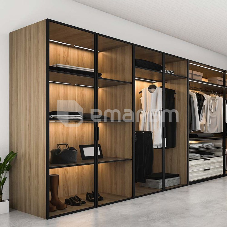 ლედ კაბინეტის განათება LED V-TAC 1.5W 4000K  შავი ფერი  IP20 2959