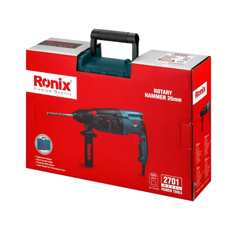 ელექტრო პერფორატორი Ronix-2701 26mm 800w SDS