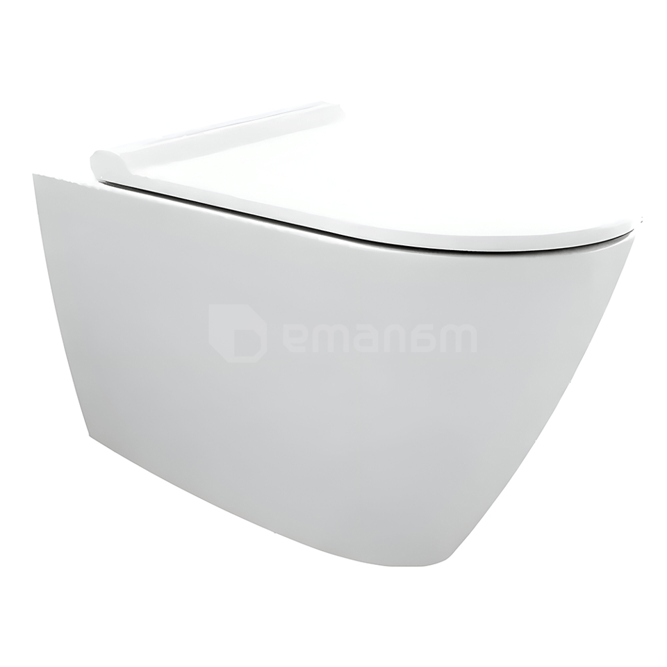 დასაკიდი უნიტაზი თავსაფარით Bien Alesta 54