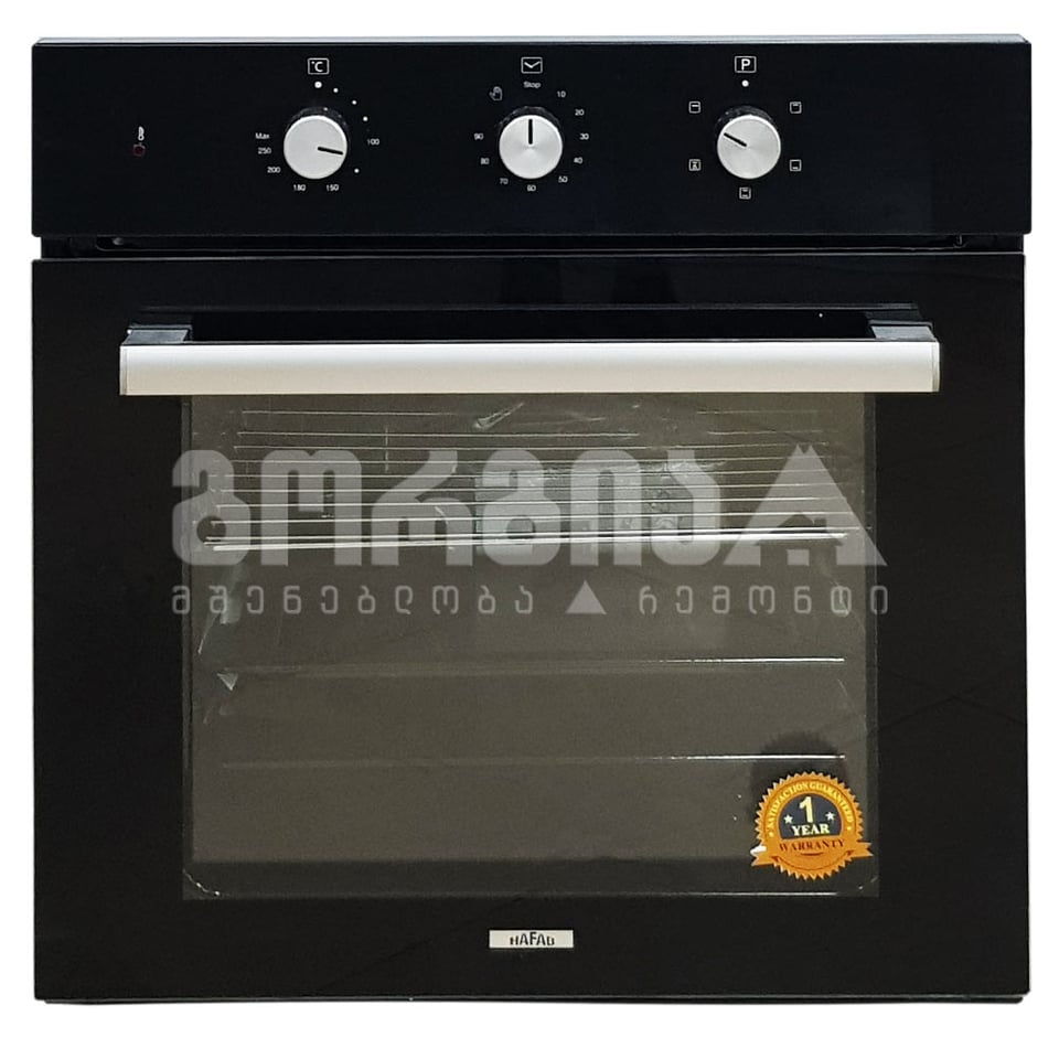 ჩასაშენებელი ღუმელი B66-SF3(MT) Bleck Glass LUXELL