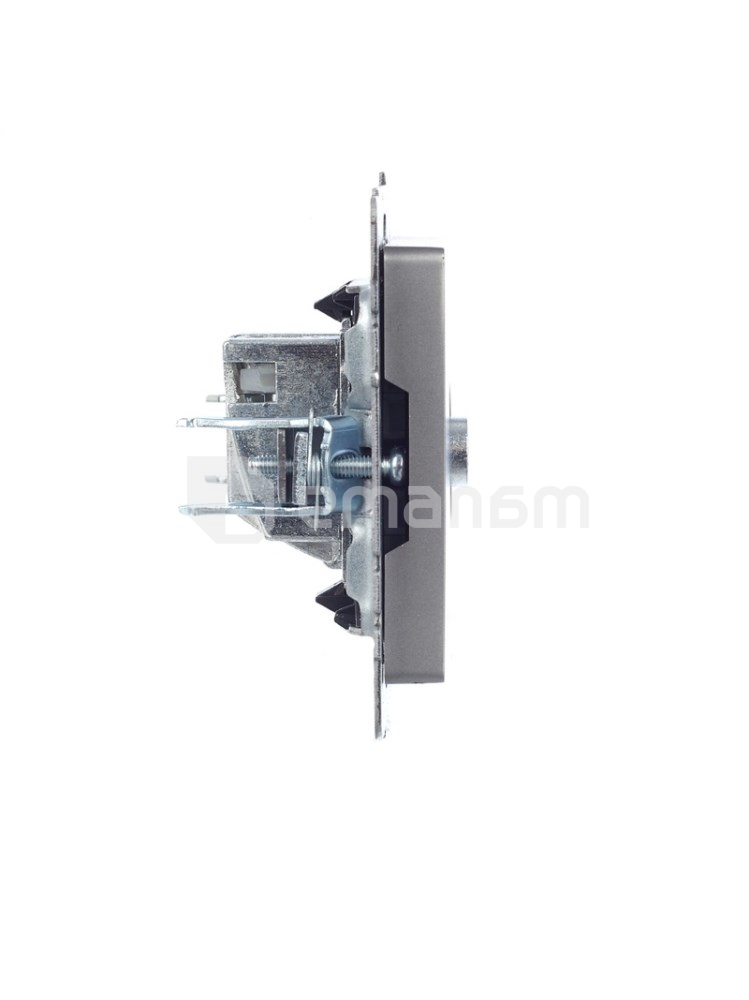 როზეტი IEK TV BRITE RTV11-0-BrS ფოლადი