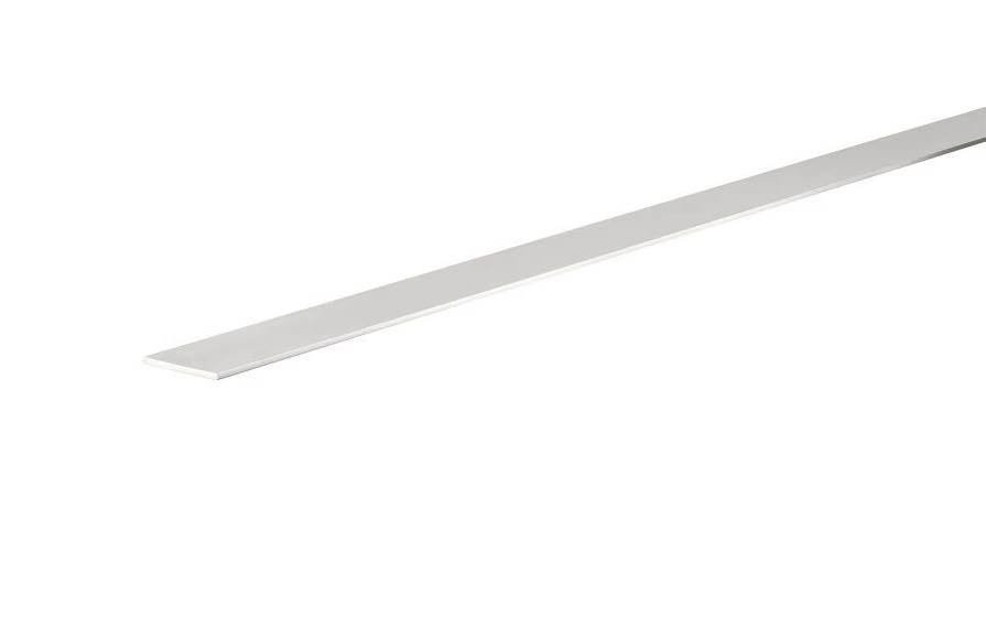 ალუმინის ზოლოვანა ანოდირებული ვერცხლისფერი Arcansas 30x2x1000 მმ