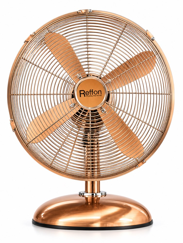 მაგიდის ვენტილატორი Reffon FT-40M-Cu 50W სპილენძისფერი