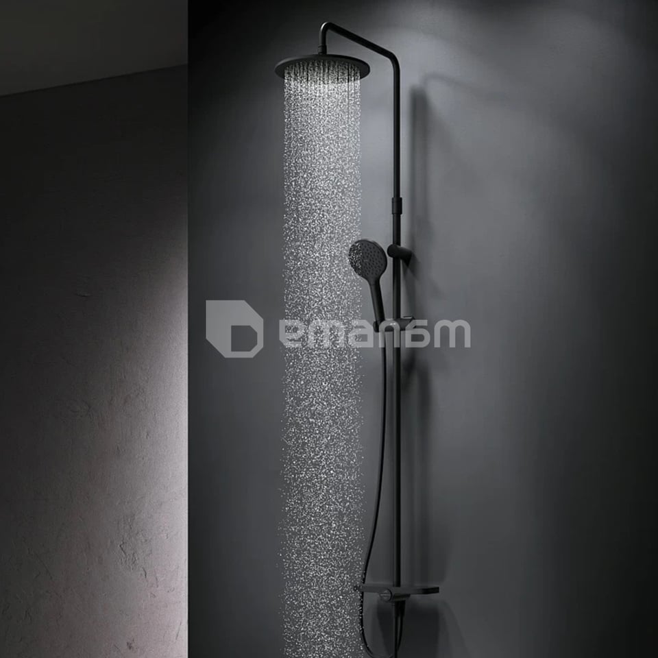 საშხაპე სისტემა AM.PM F0780222 Black Matt