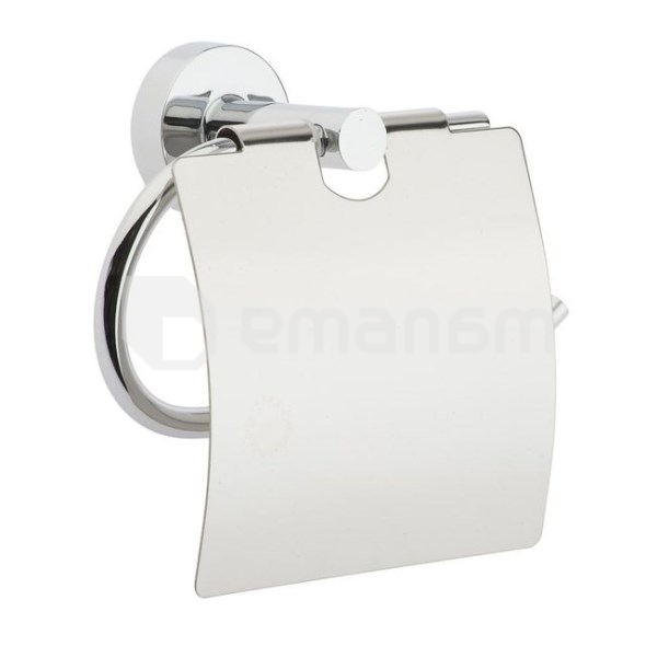 სამაგრი ტუალეტის ქაღალდის  BISK FORYOU TOILET ROLL HOLDER WITH LID
