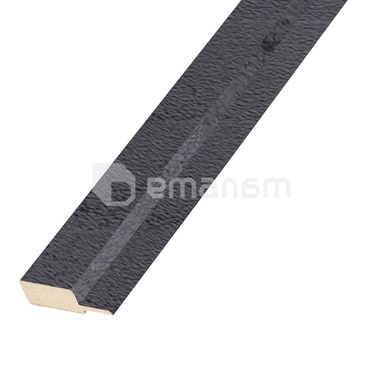 თამასა საფინიშო Super Profil MDF 1238 შავი ბეტონი 2800x38x12 მმ
