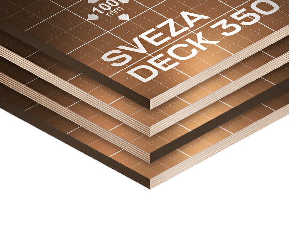 SVEZA ლამინირებული დექი მარკირების ბადით 350, 18X1220X2440