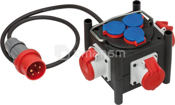 გამანაწილებელი 6 Brennenstuhl 1მ 5х1,5მმ2 IP44 BSV 3 LS E/16 2