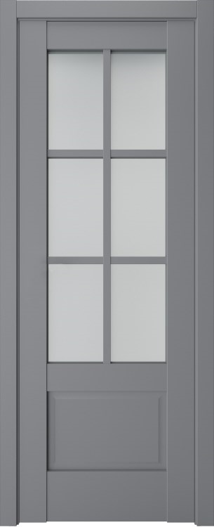 კარის ბლოკი Terminus NEO-CLASSICO ნაცრისფერი მქრქალი №602 38x700x2150 mm