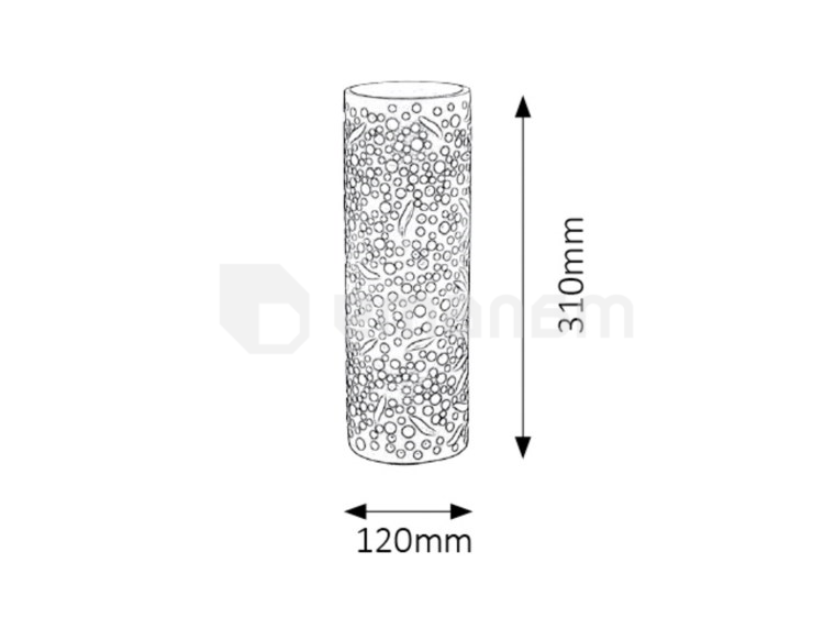 სანათი მაგიდის Rabalux Holden 2804 E14 2x MAX 40W