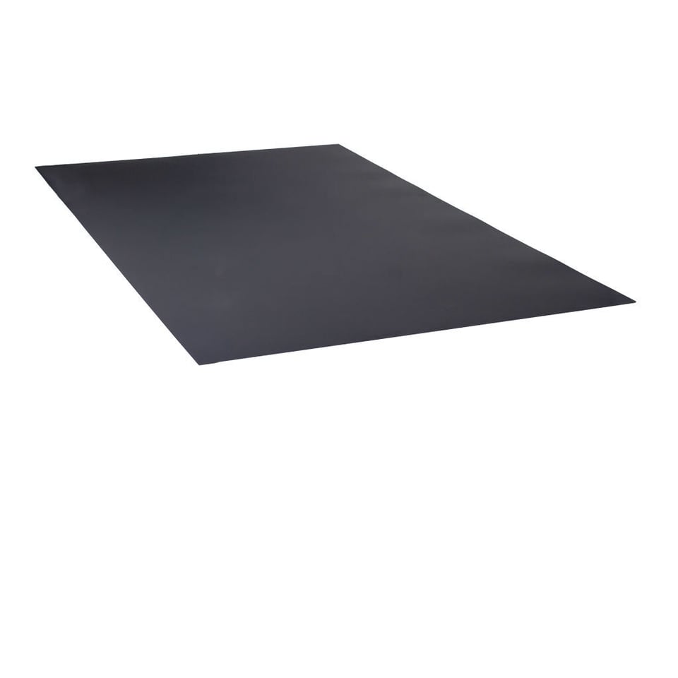 სწორი ფენილის ფერადი თუნუქის სახურავი 0.45X1250 ხაოიანი RAL7016 NOVA