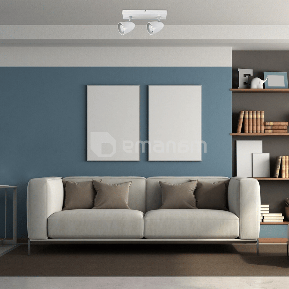 სპოტი Rabalux Perico 2 GU10 h150 L260 თეთრი