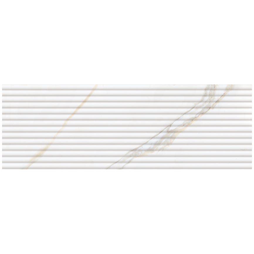კაფელი HALKON CERAMICAS S.A. 30X90 PB VOGUE FLUTED ORO BRI R PRI