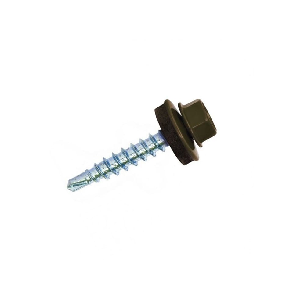 თვითმჭრელი ხრახნი რკინისთვის 5.5X50 RAL 8019