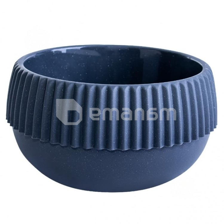 ქოთანი პლასტმასის Aleana Boho d13 გრანიტი