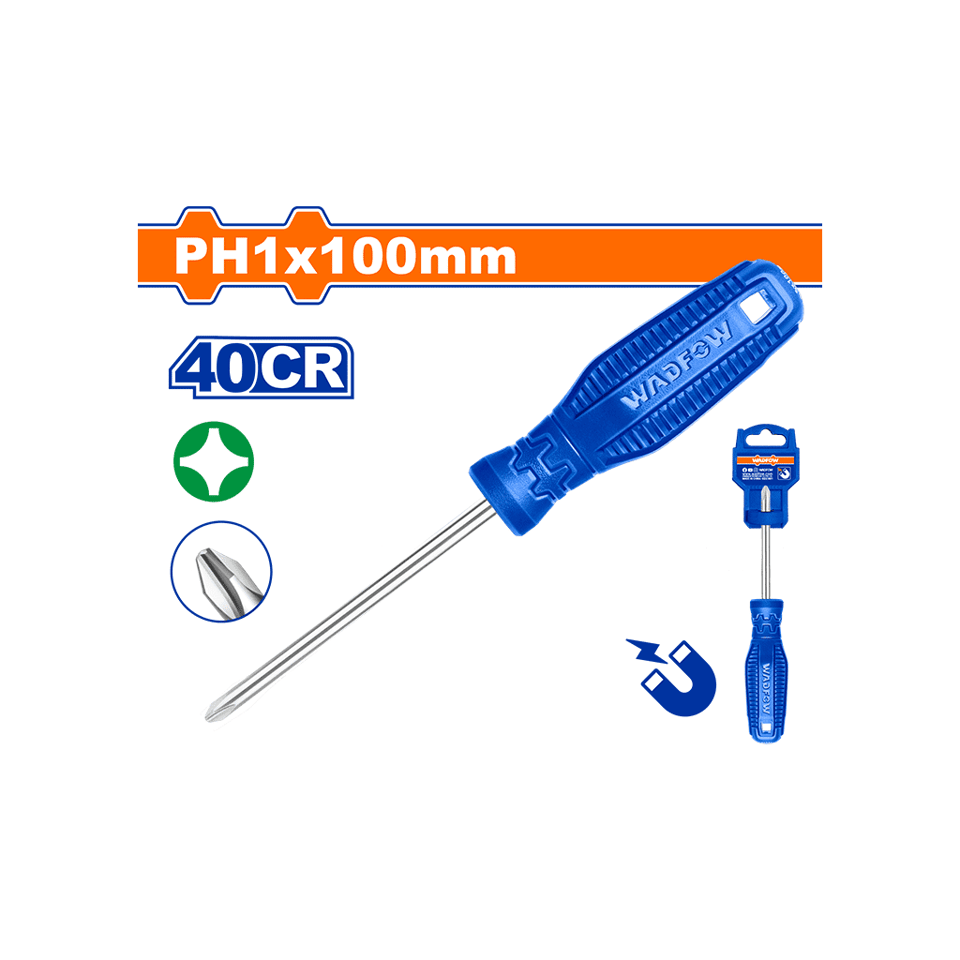 სახრახნისი (ჯვარედინა) 5X100 მმ (WSD4214) WADFOW