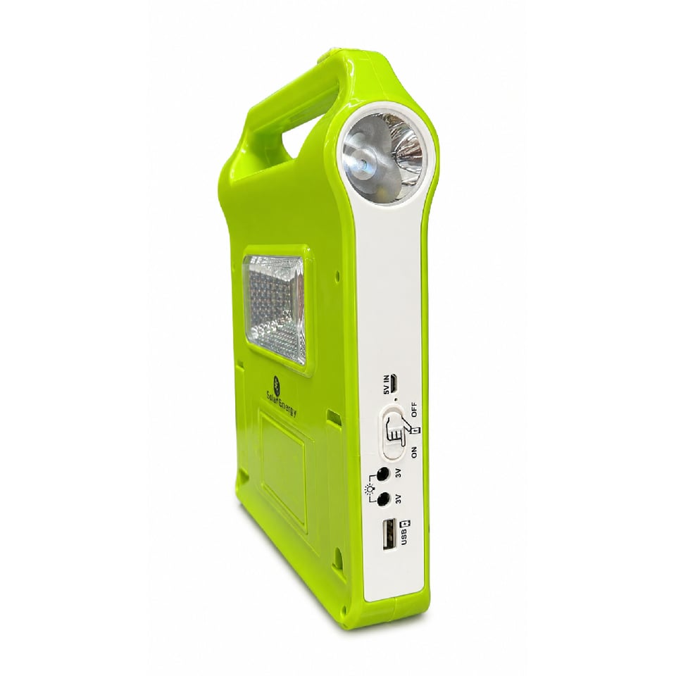 LED ფარანი EASY POWER EP-038A 3.7V 3000mAh მწვანე