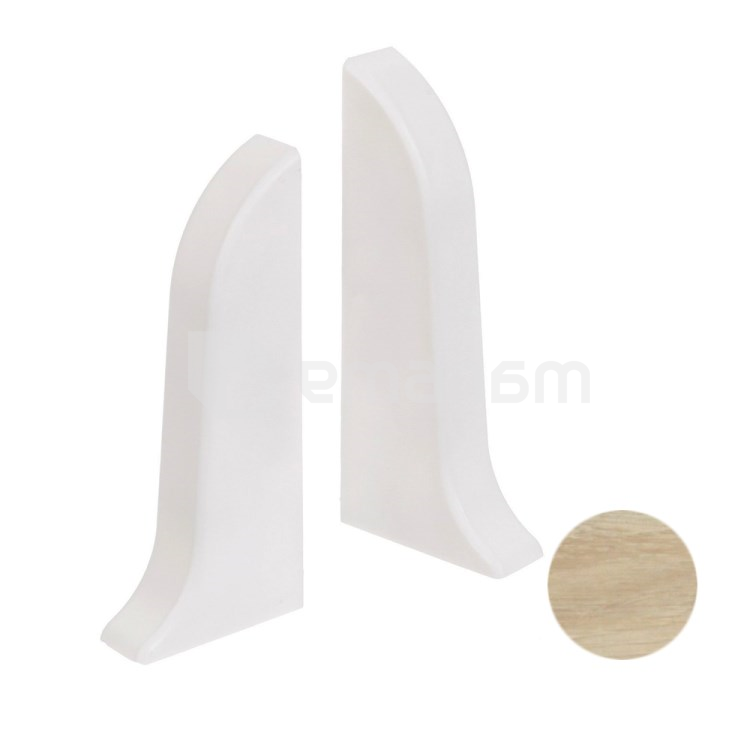 საცობი პლინტუსის VOX PVC Esquero E-606 მუხა 2ც.